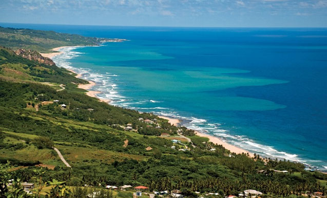 Hackleton's Cliff - Barbados east coast