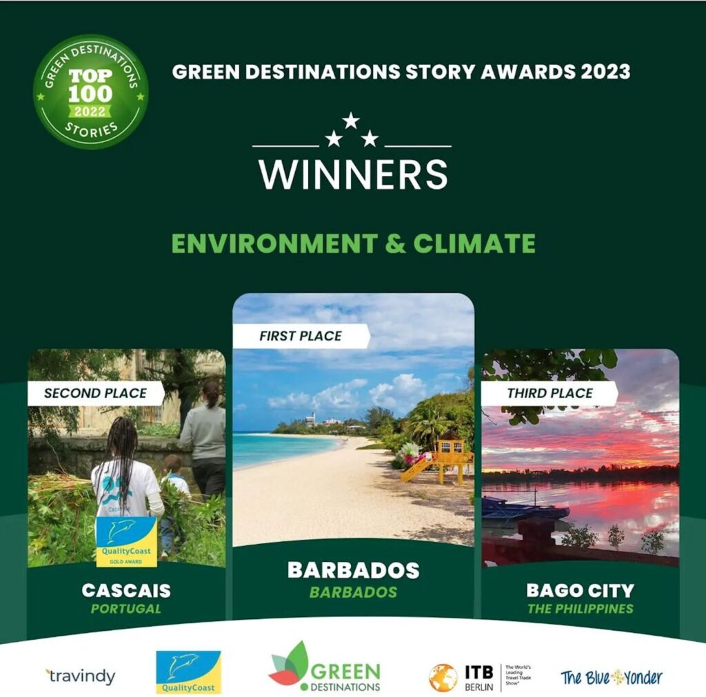 Barbados wins Green Destination Award 